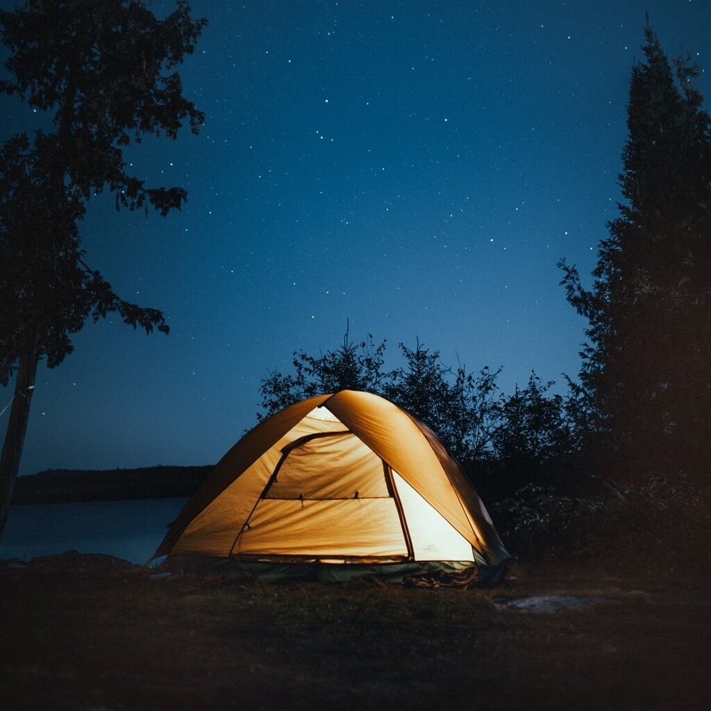 Sunset Pawana Lake Camping