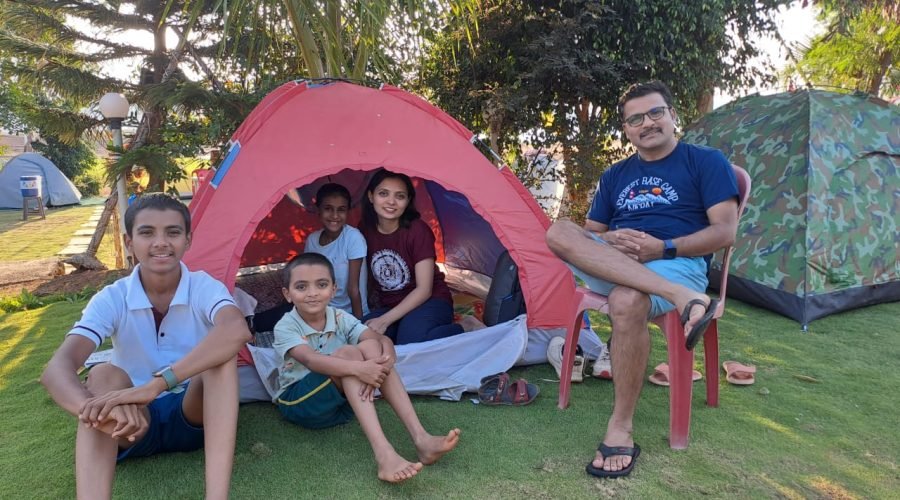 deluxe camping pawna lake camp