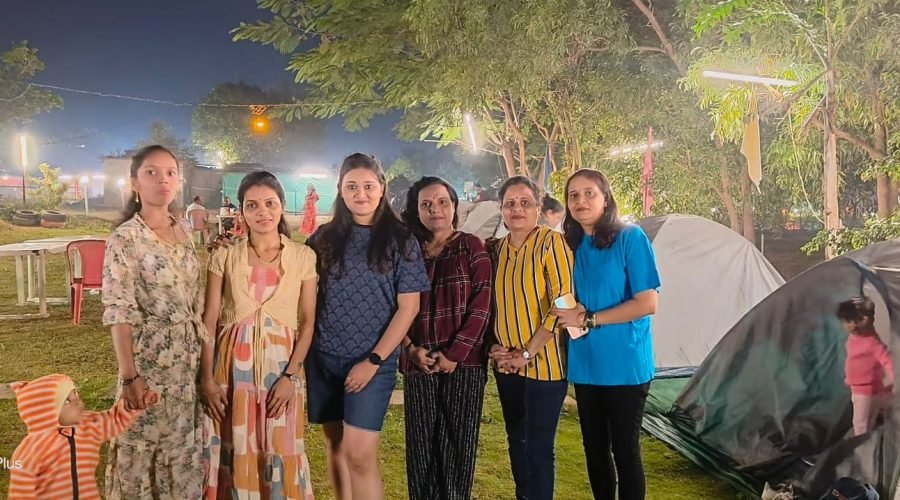 triangle tent camping pawna lake2